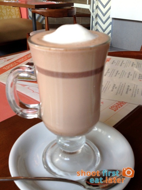 Nutella hot chocolate P145